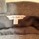 Thumbnail for Jupe crayon midi gris taupe, en laine - & Other Stories