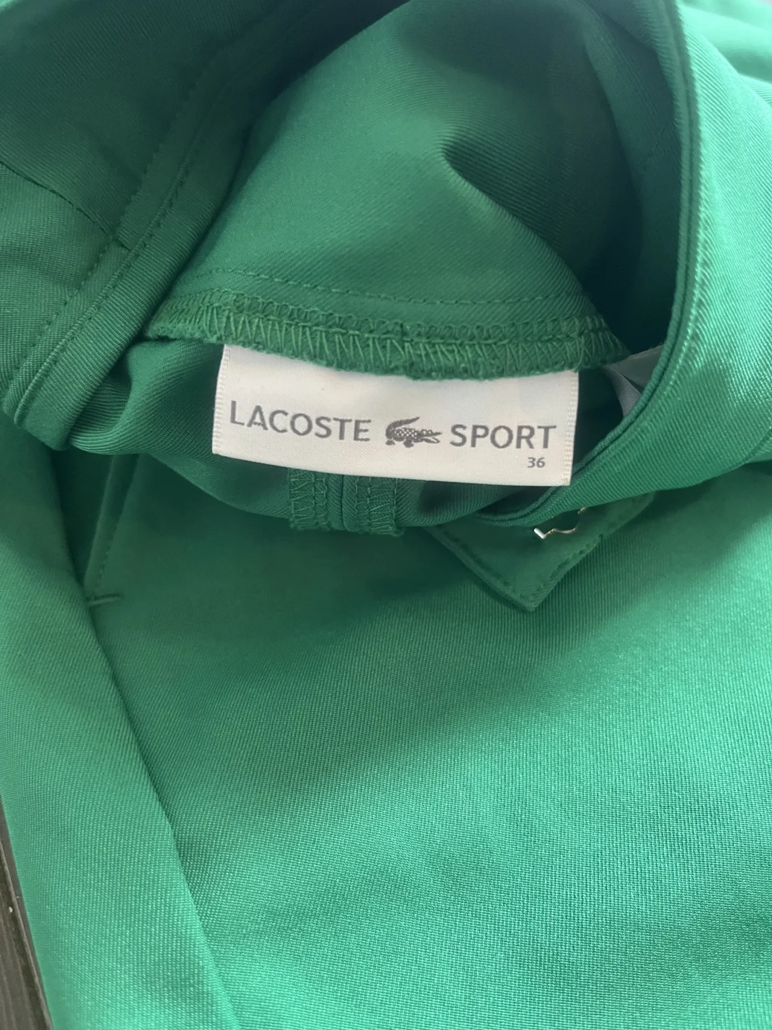 Image for Green Lacoste shorts