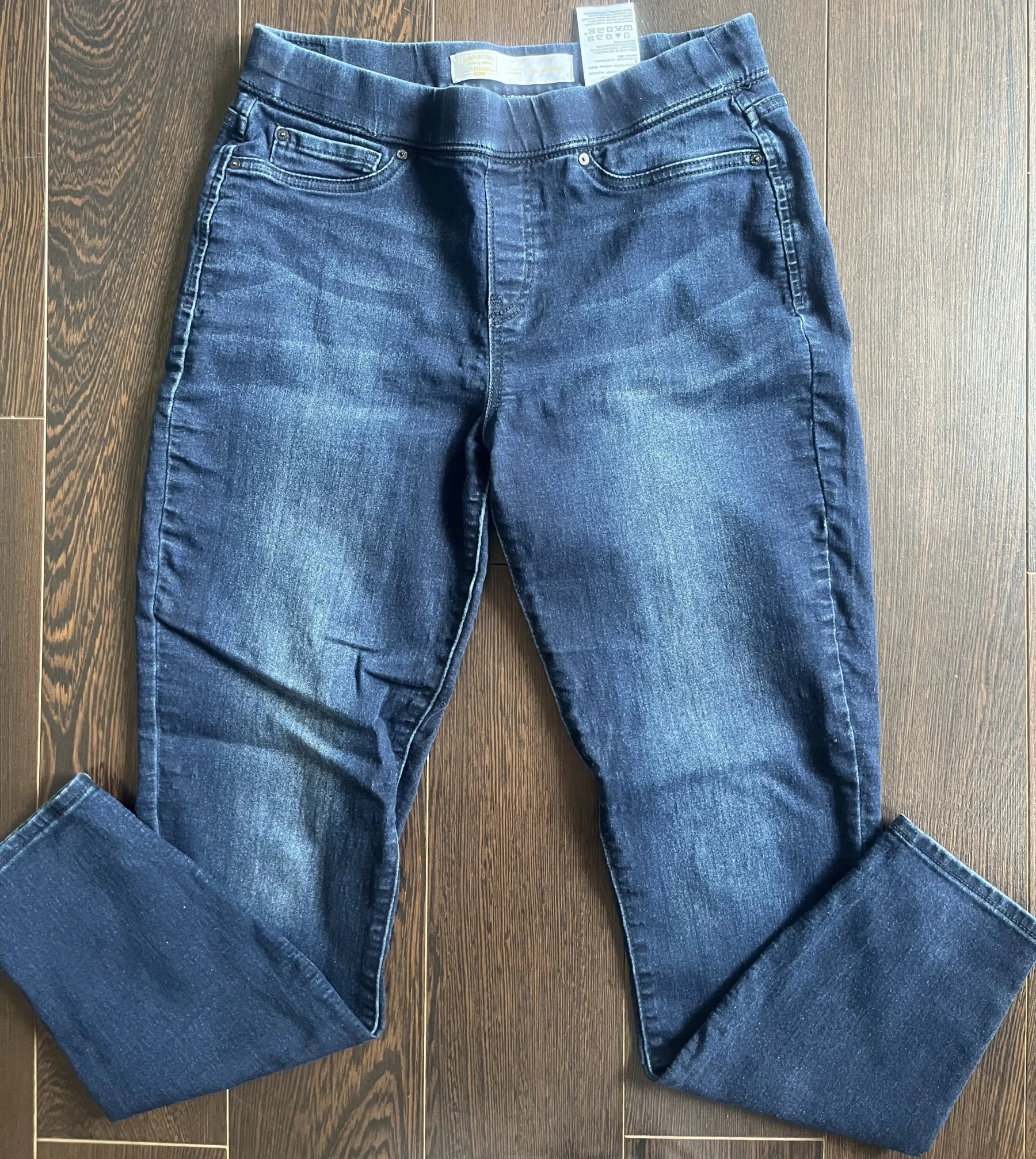 Jeans Levis bleus stretch et skinny Levis seconde main