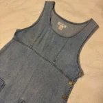 Thumbnail for Robe salopette en denim