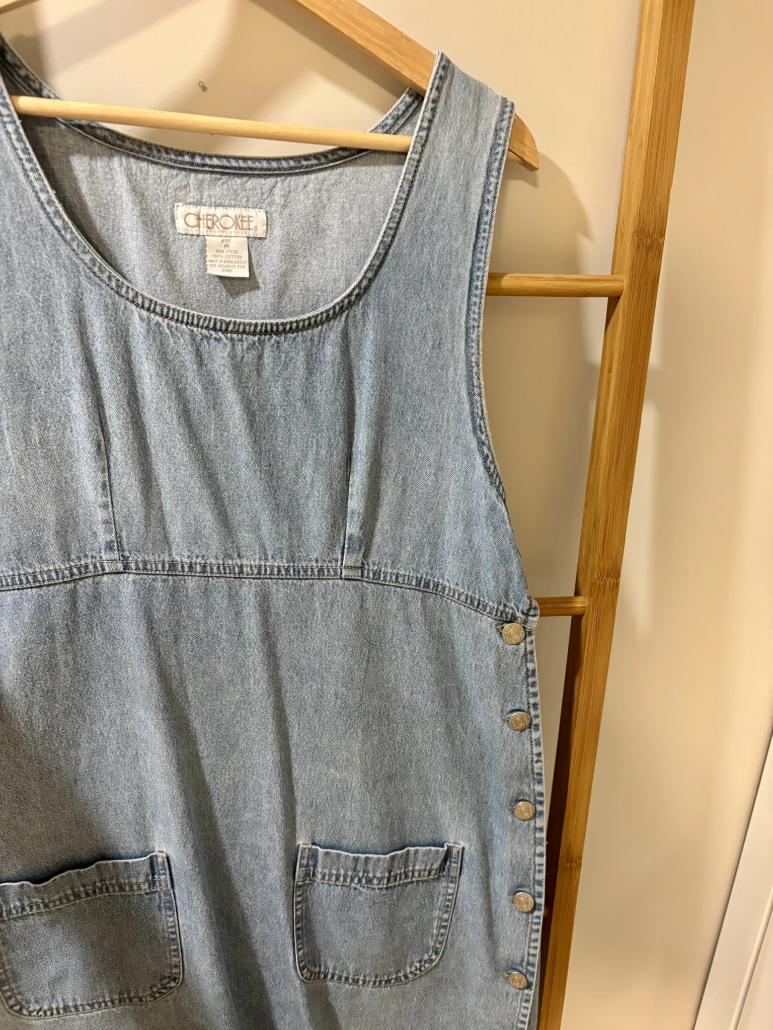 Image for Robe salopette en denim
