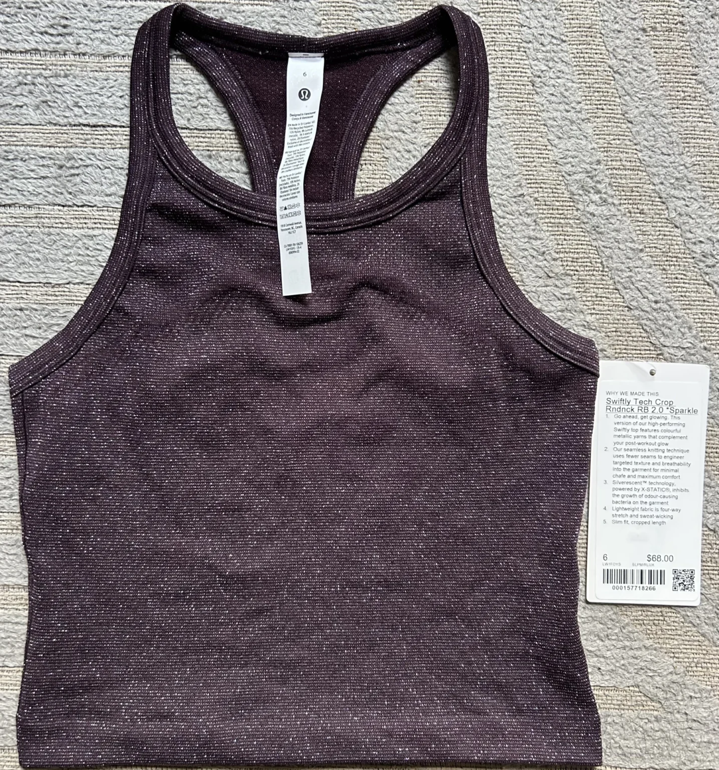 Featured image for Lululemon Swiftly Cropped Camisole
