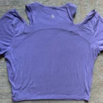 Thumbnail for Yoga T-shirt with cut-out shoulders