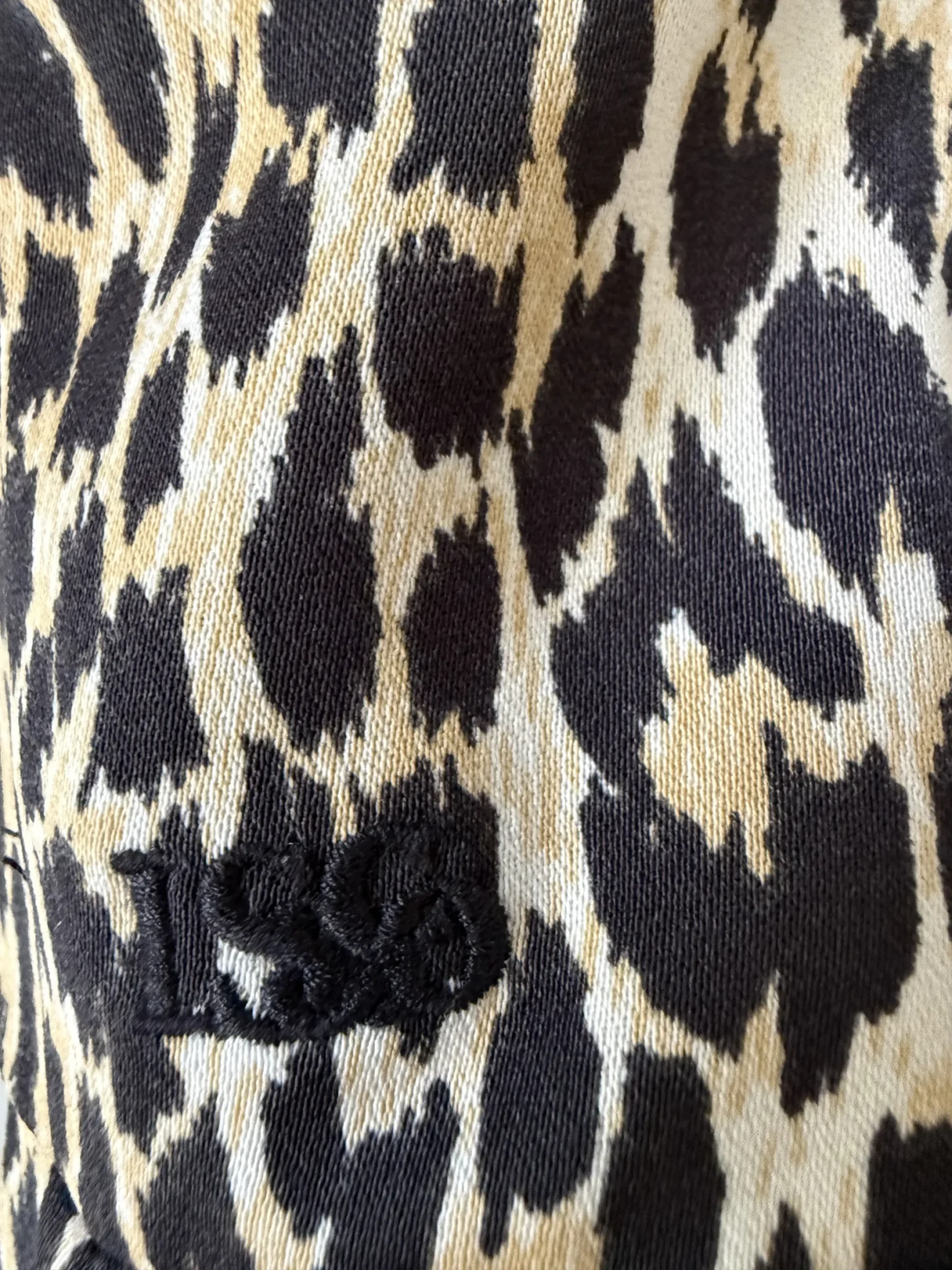 Image for Levi’s leopard-print dress