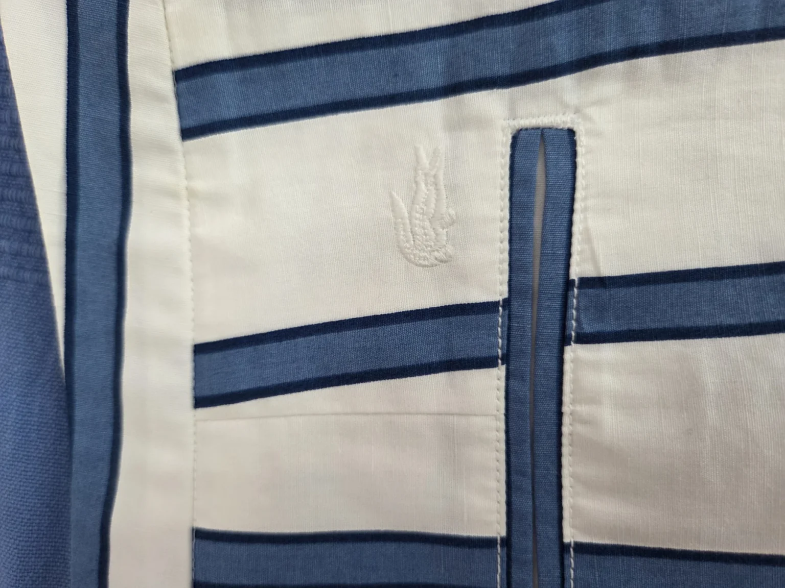Image for Lacoste shorts with blue stripes