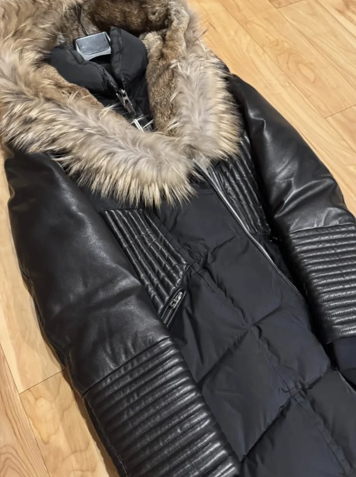 Image for Manteau cuir rudsak large