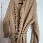 Featured thumbnail for Brown wool and cashmere jumper.