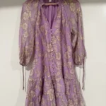 Thumbnail for Robe Kivari fleuri mélange lin