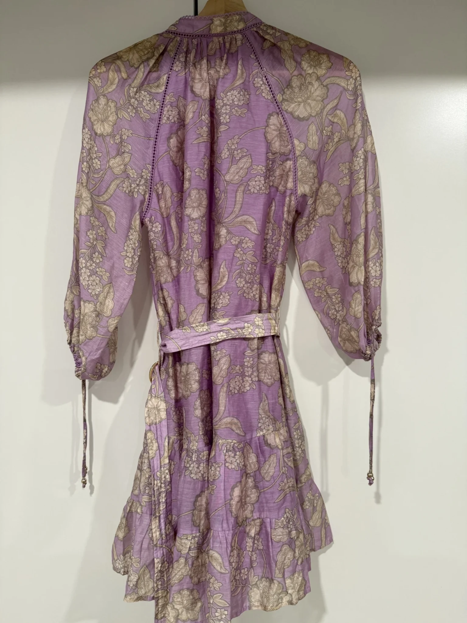 Image for Robe Kivari fleuri mélange lin