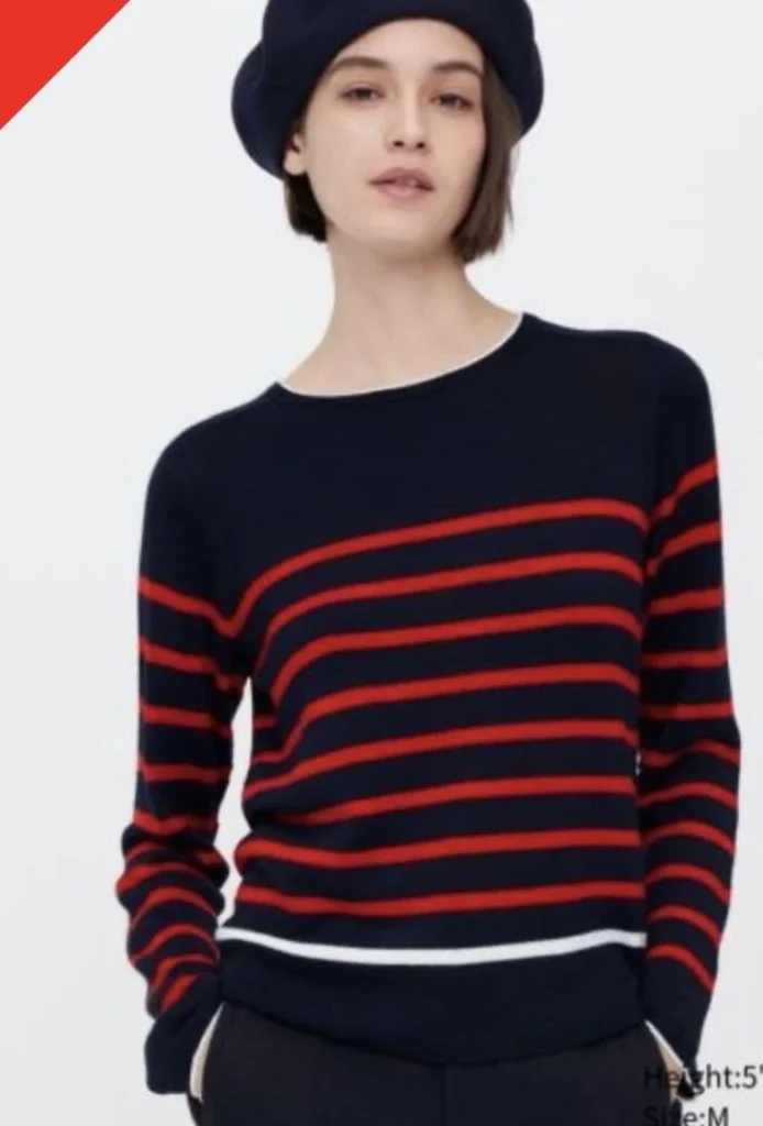 Image for ♥️Pull marinière INÈS DE LA FRESSANGE Paris