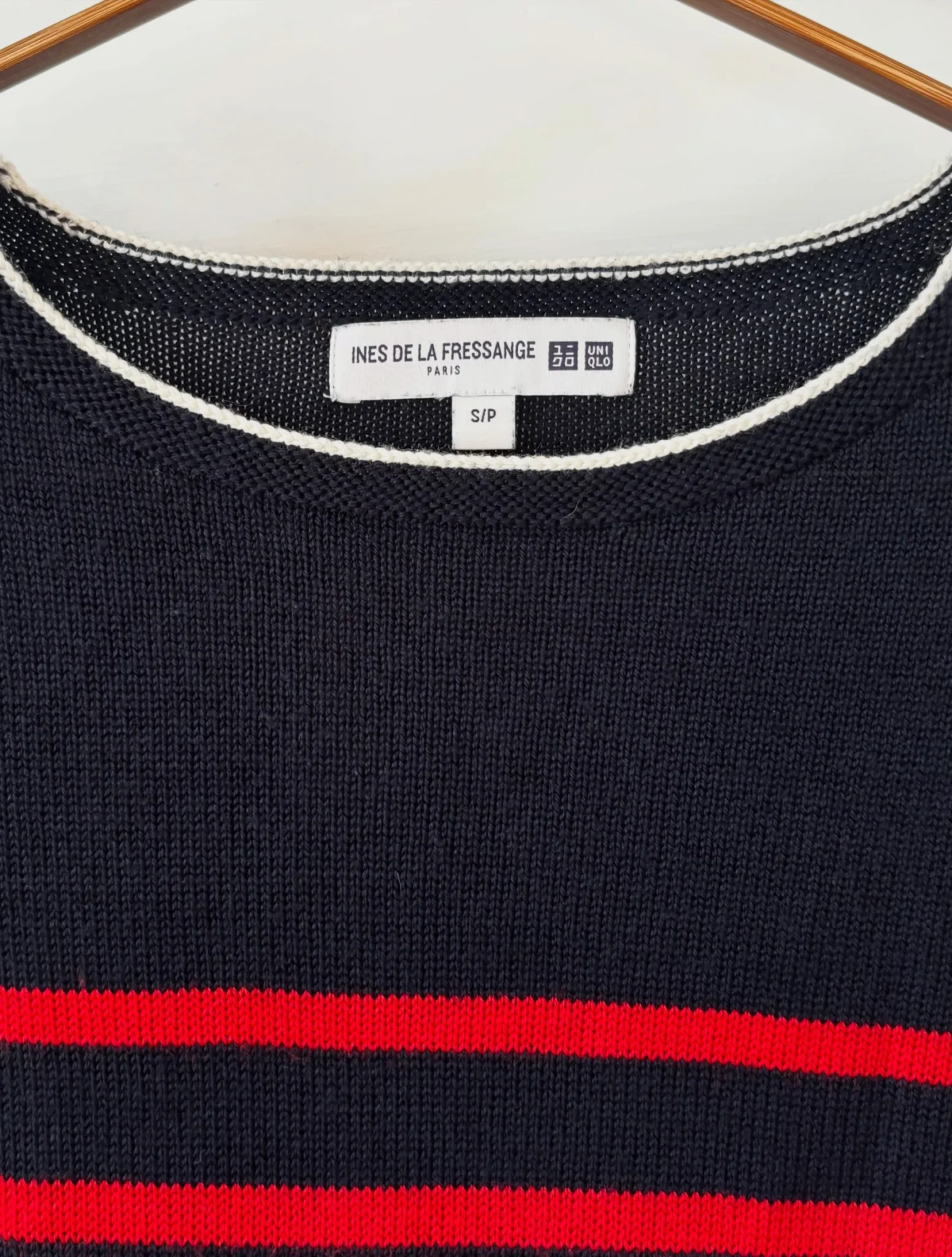 Image for ♥️Pull marinière INÈS DE LA FRESSANGE Paris