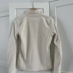 Thumbnail for Cream-coloured half-zip jumper