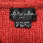 Featured thumbnail for Superbe gilet rouge FILIDERBO PARIS