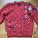 Thumbnail for Superbe gilet rouge FILIDERBO PARIS