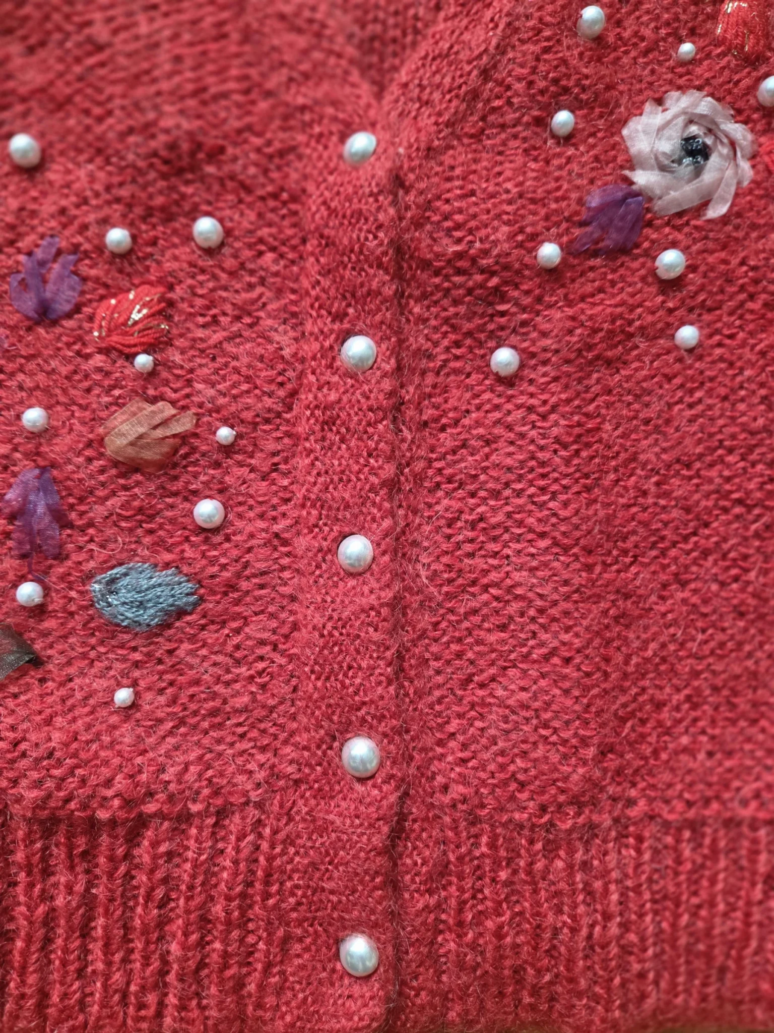 Image for Superbe gilet rouge FILIDERBO PARIS