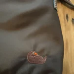 Thumbnail for Dooney & Bourke shoulder bag – brown nylon, leather & pink lining