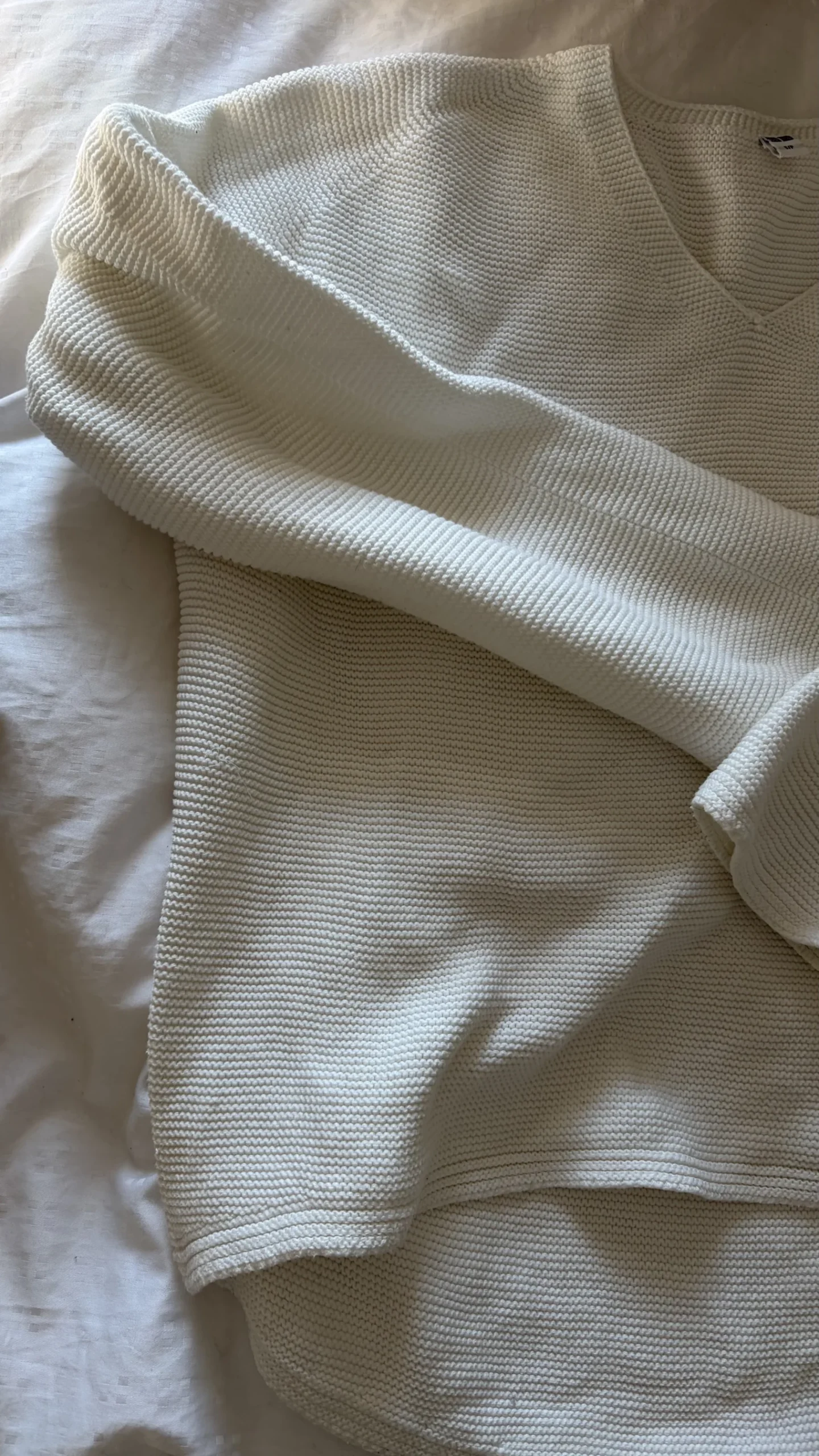 Tricot creme uniqlo Uniqlo seconde main