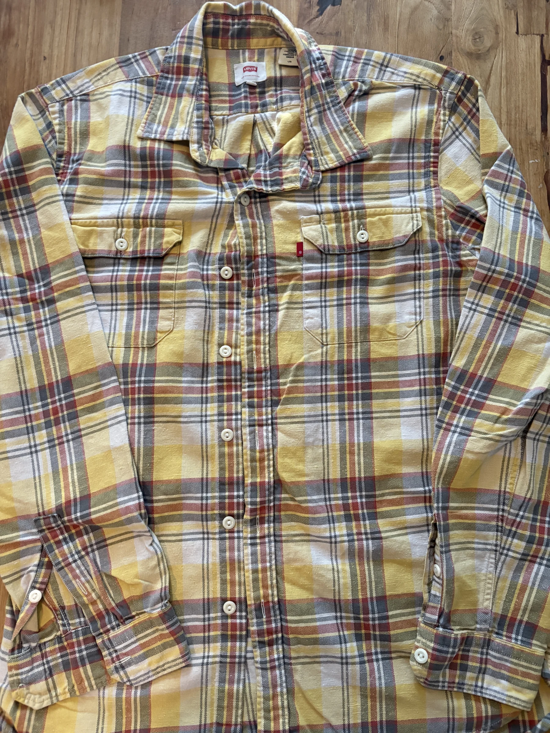 Chemise Levi’s à carreaux – Taille L/G Levis seconde main