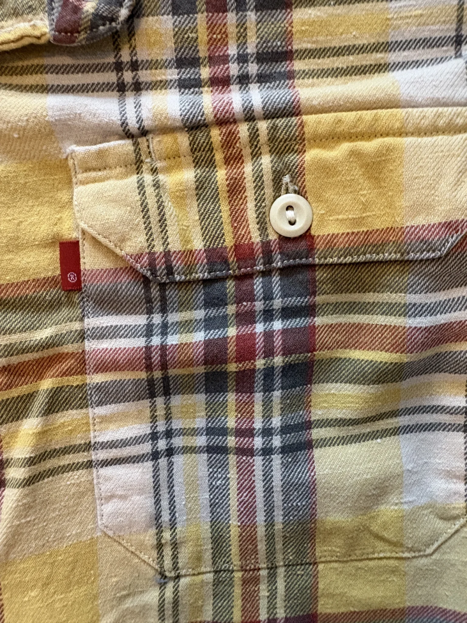 Image for Levi’s checked shirt – Size L/G