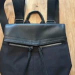 Featured thumbnail for Botkier New York rucksack – black – nylon with faux-leather trim