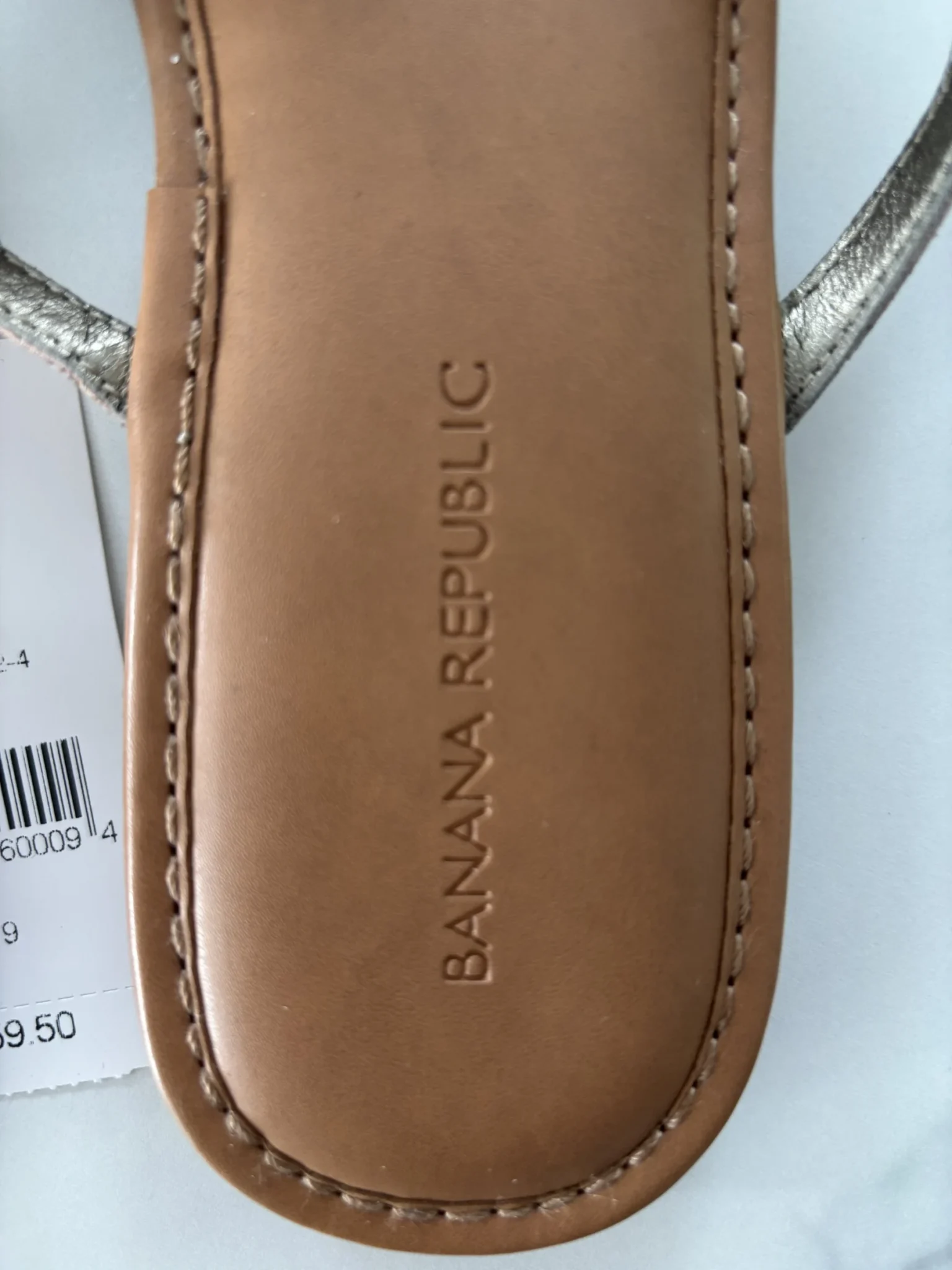 Image for Banana Republic sandals – Leather flower