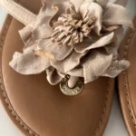 Thumbnail for Banana Republic sandals – Leather flower