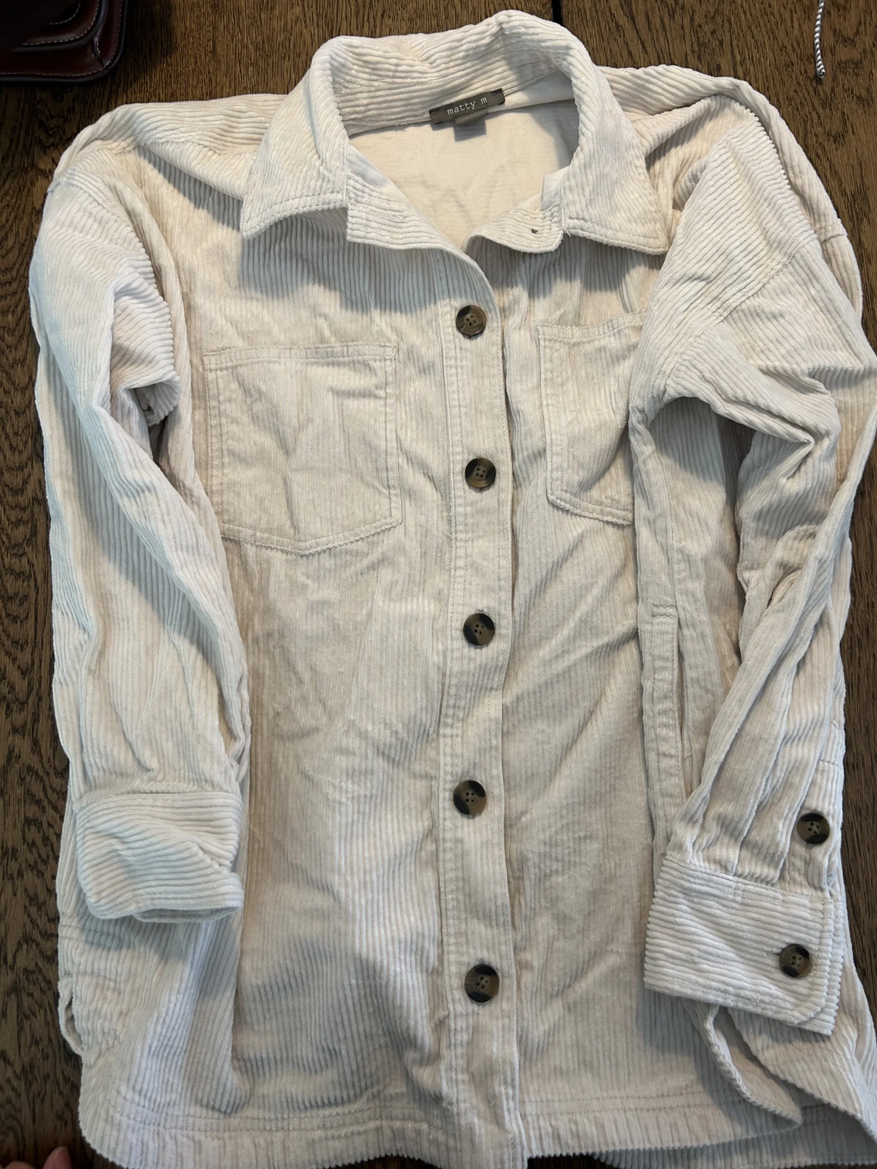 Gros ménage 🍃 - Veste-chemise *Autre seconde main