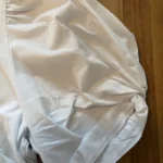 Thumbnail for White DKNY jumper with puff sleeves – Size XL