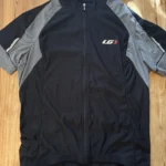 Featured thumbnail for Louis Garneau – Black/grey short-sleeved cycling jersey