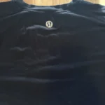 Thumbnail for Lululemon – Black long-sleeved technical top