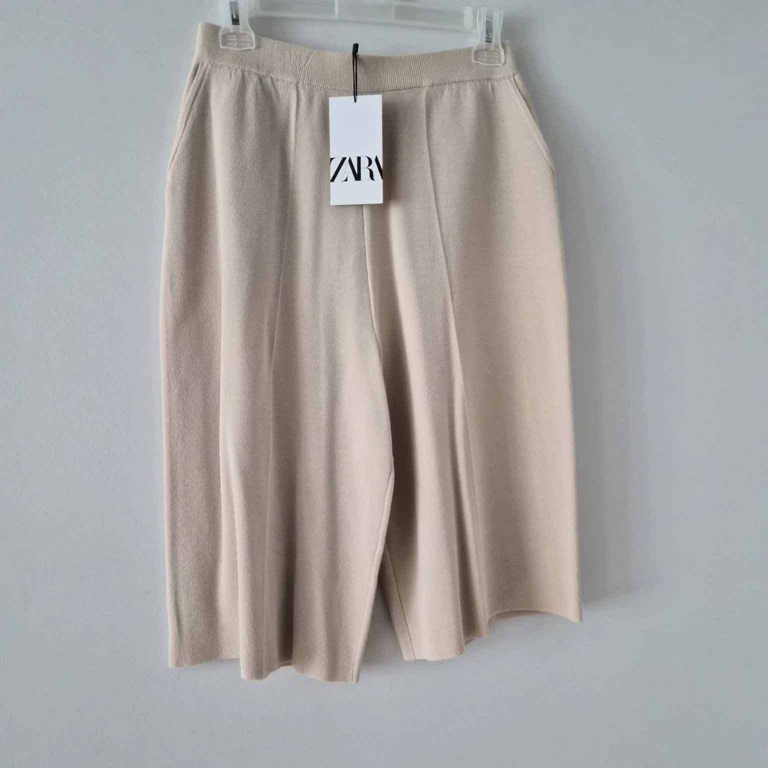 Image for Flared capri trousers