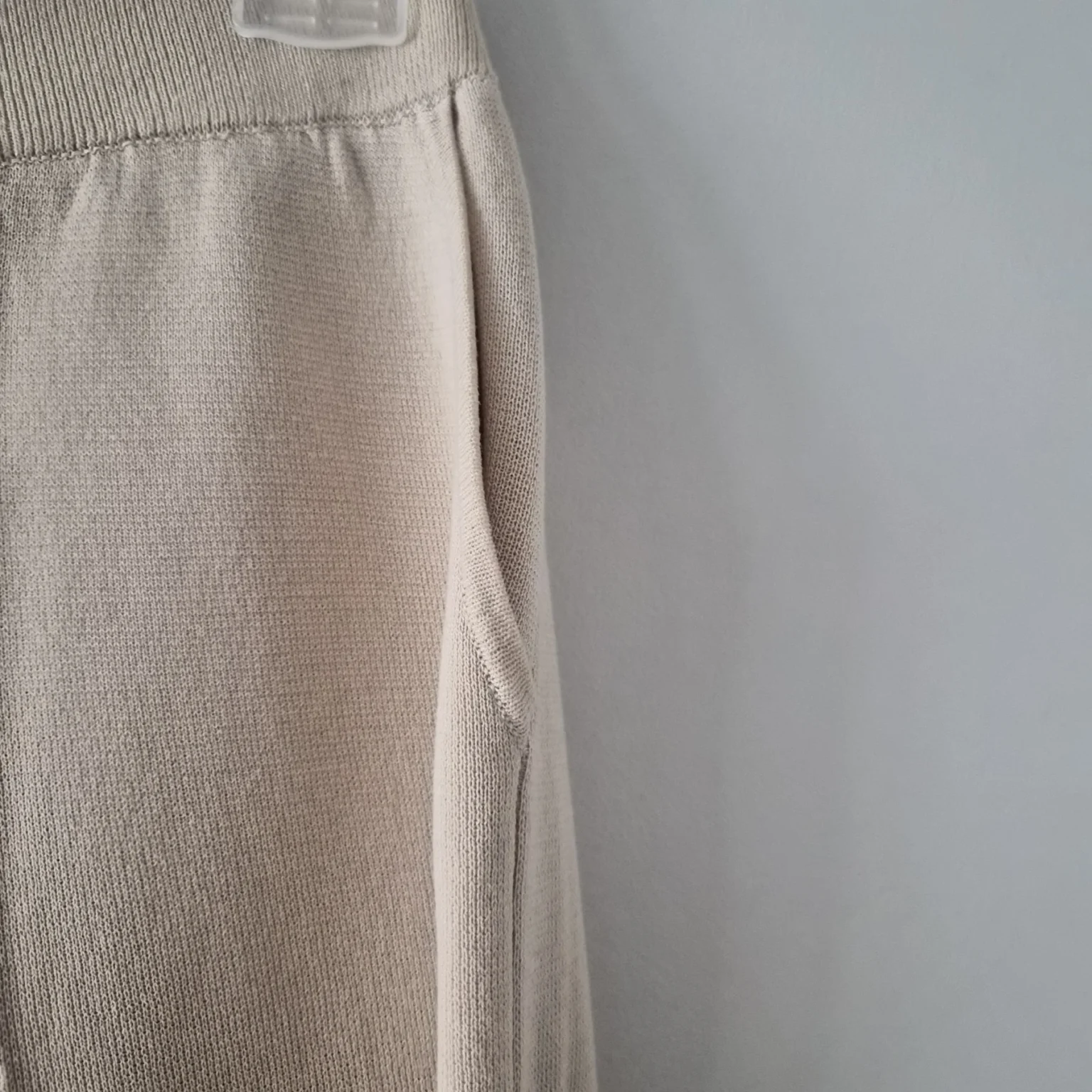 Image for Flared capri trousers
