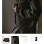 Thumbnail for The Simple Folk - Organic Chunky Cardigan