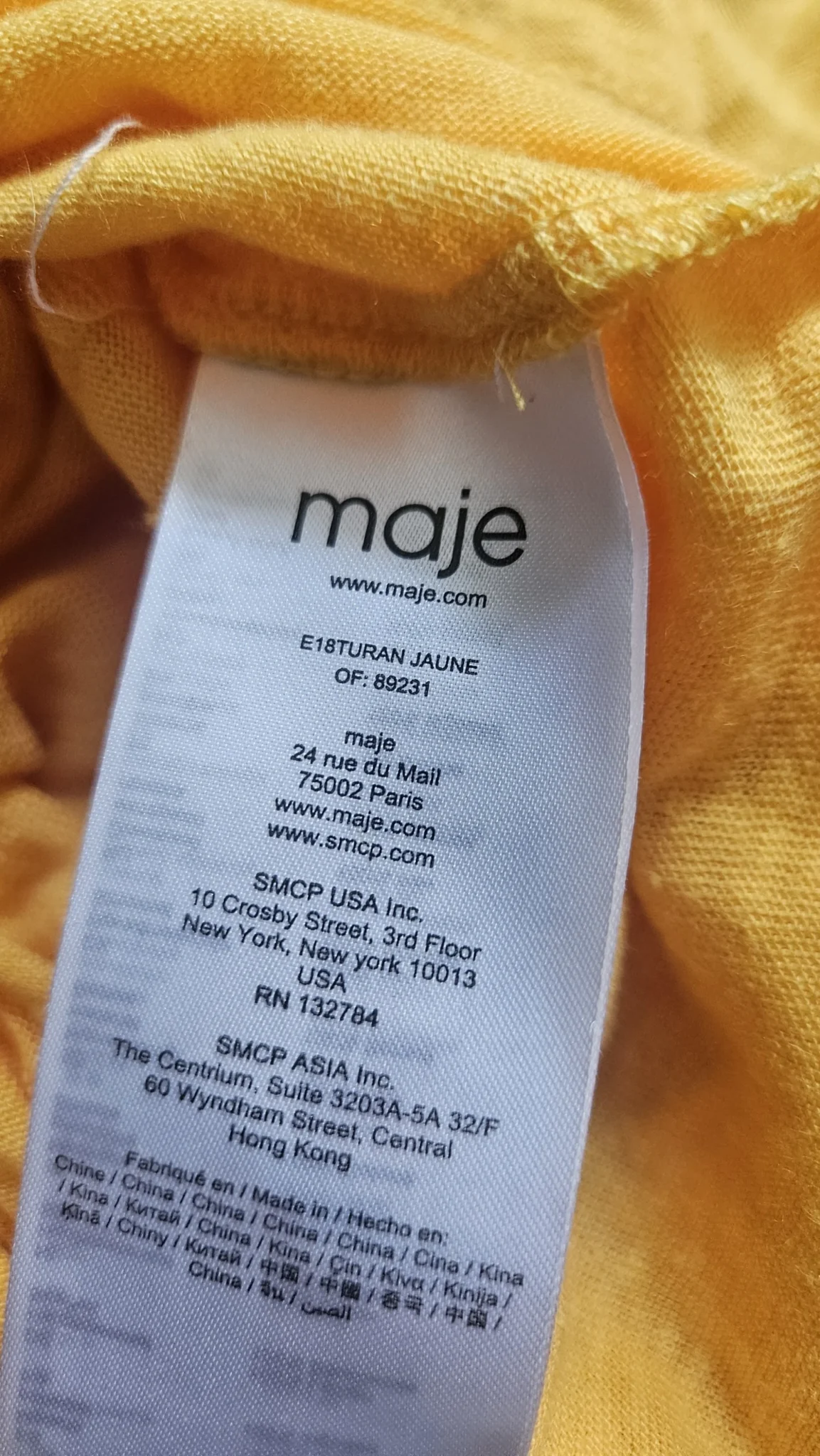 Image for 🌷Linen T-shirt – Maje