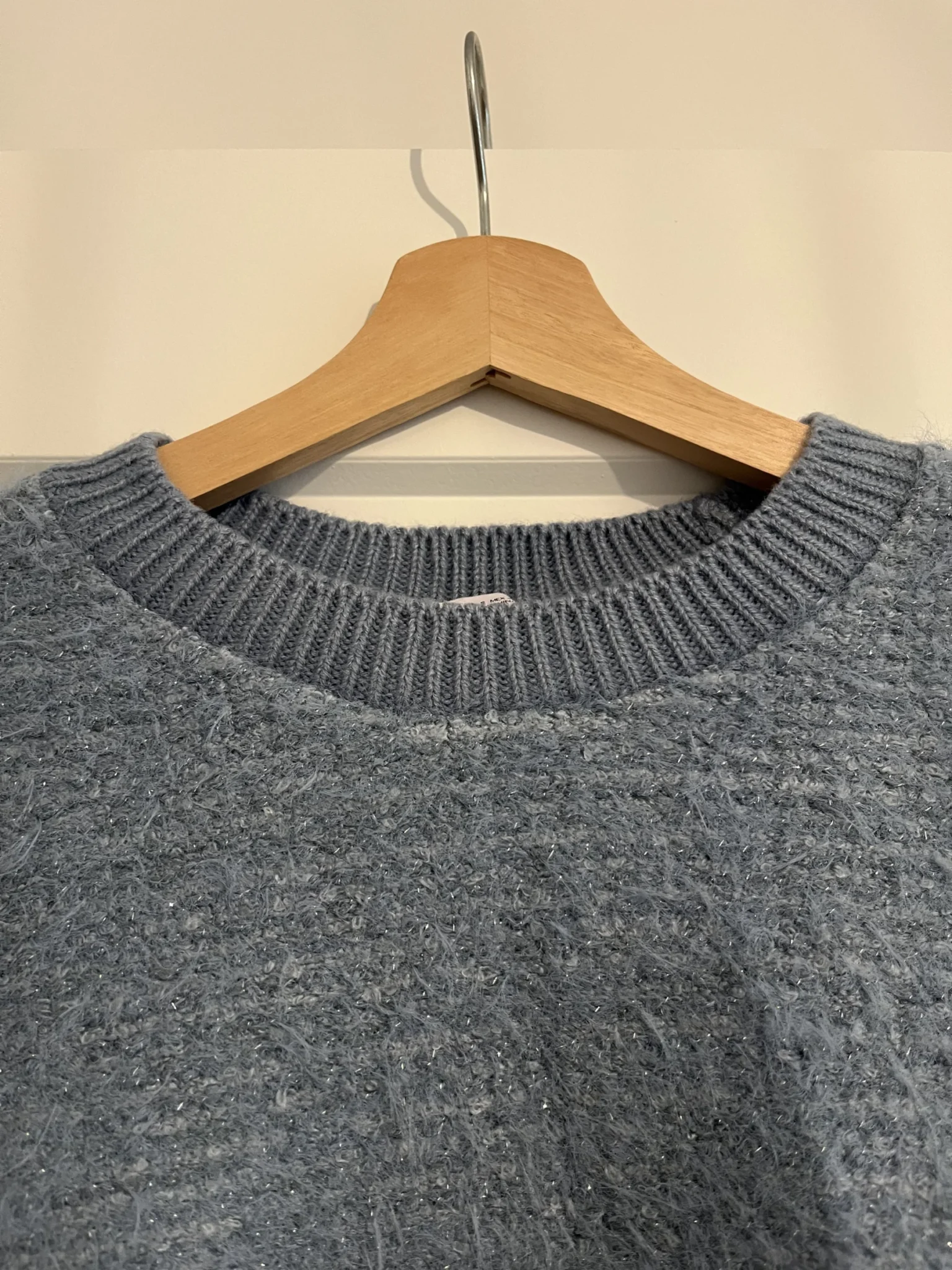 Image for Chandail bleu argenté