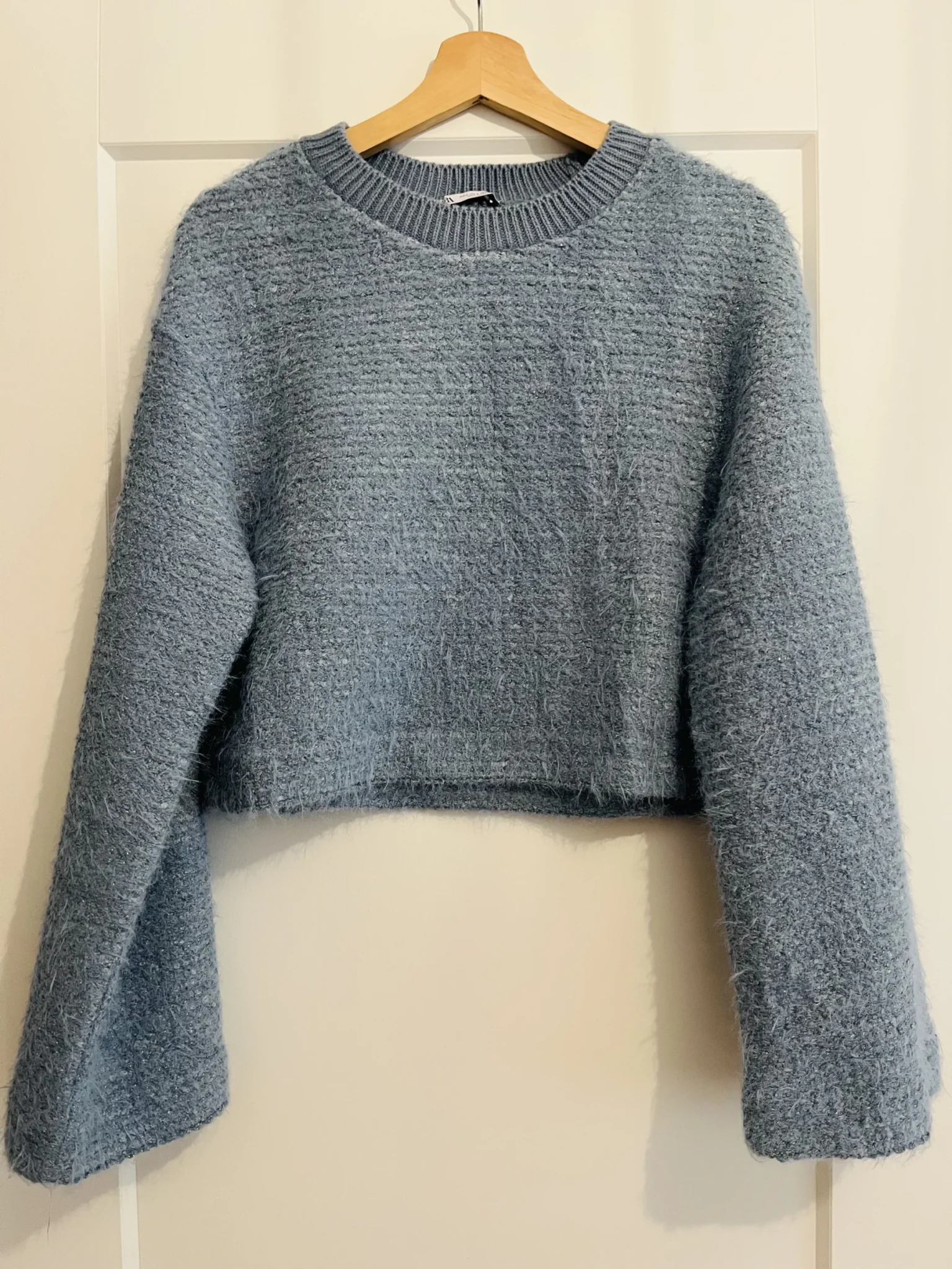 Image for Chandail bleu argenté