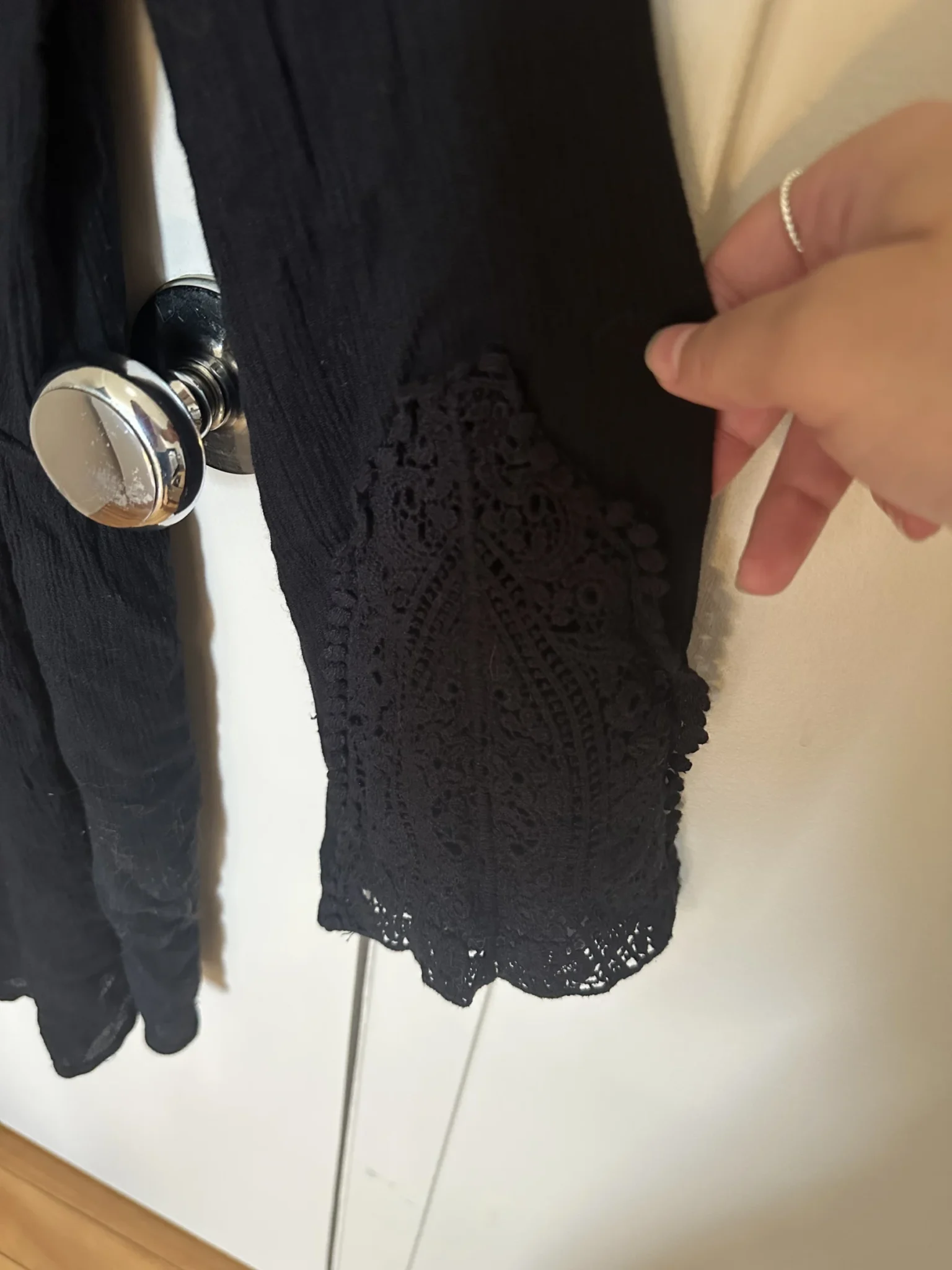 Image for One-piece with detailed sleeves