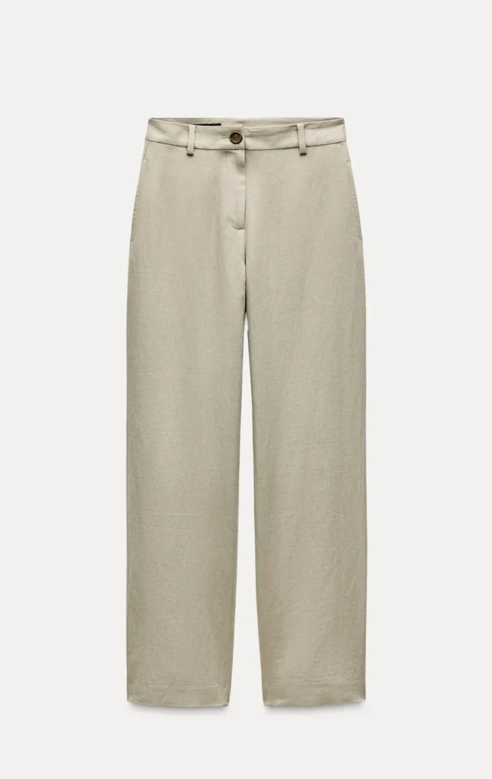Featured image for Straight-leg linen trousers