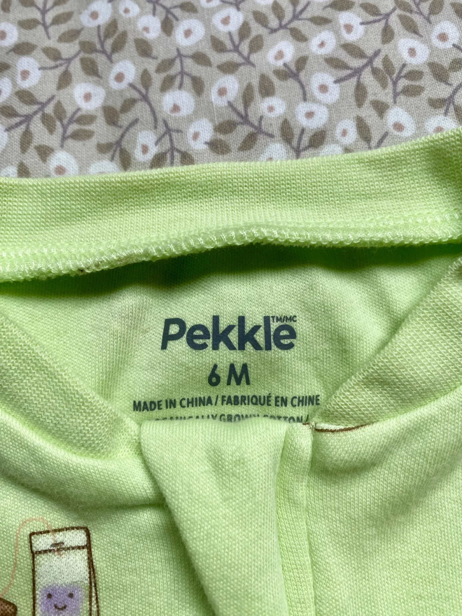 Image for Pyjama Pekkle 6 mois