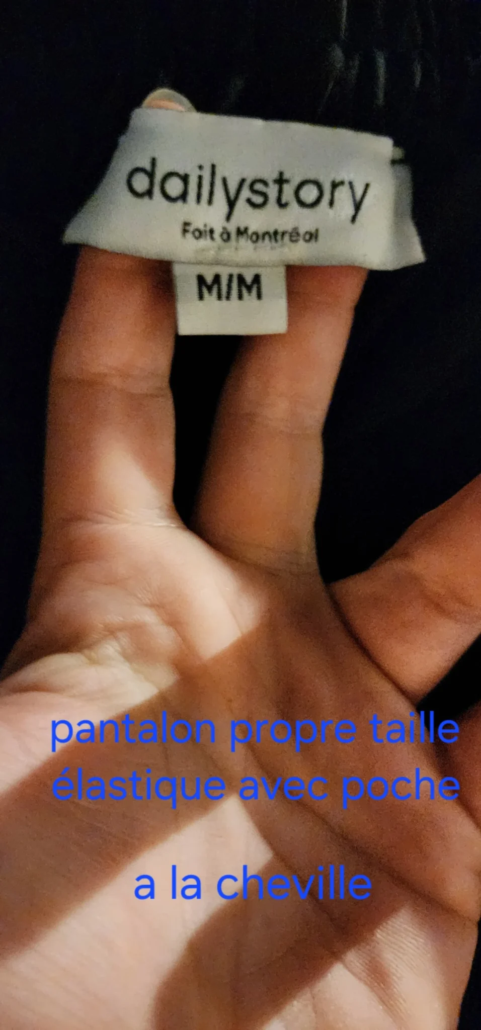 Image for Pantalon propre noire