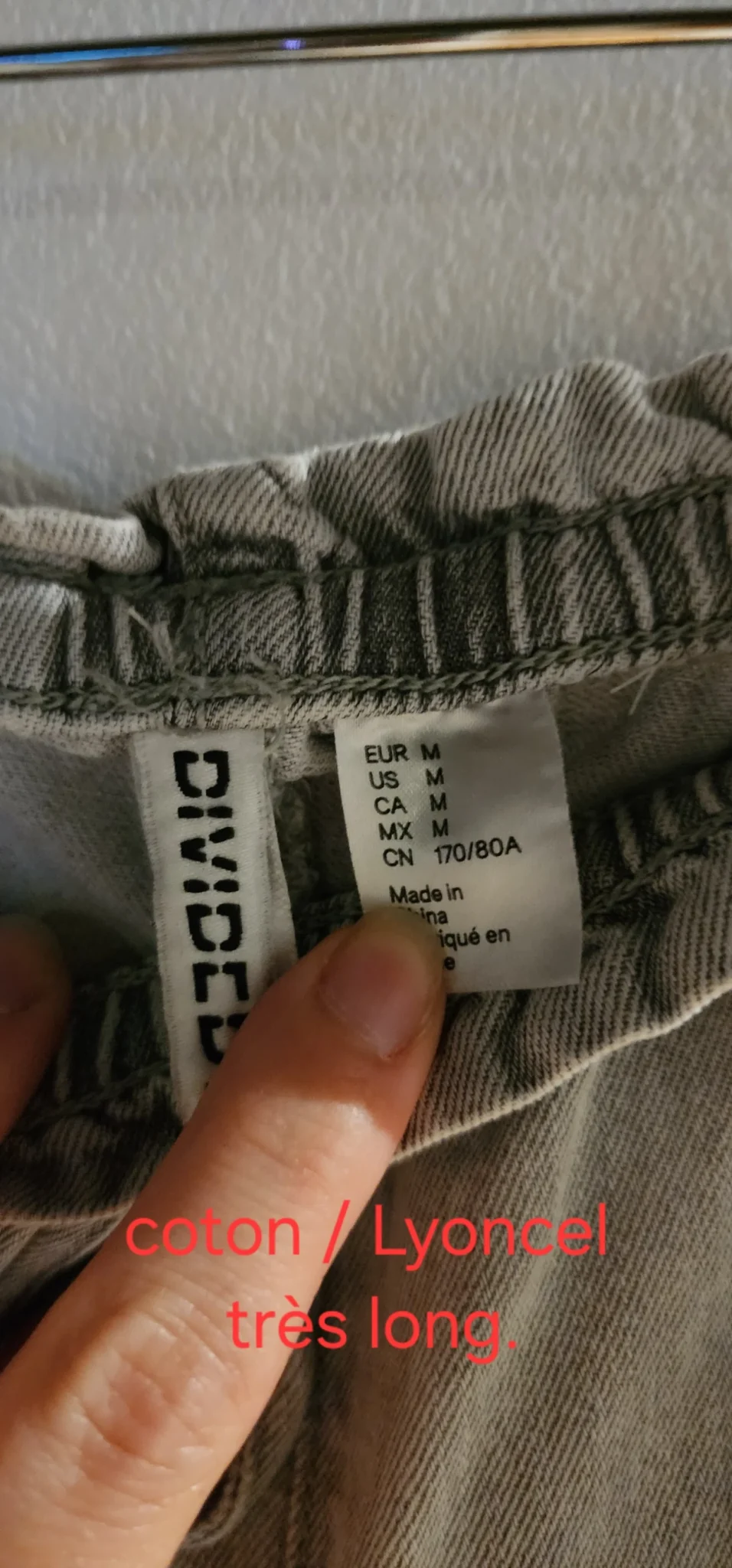 Image for Pantalon gris H&M