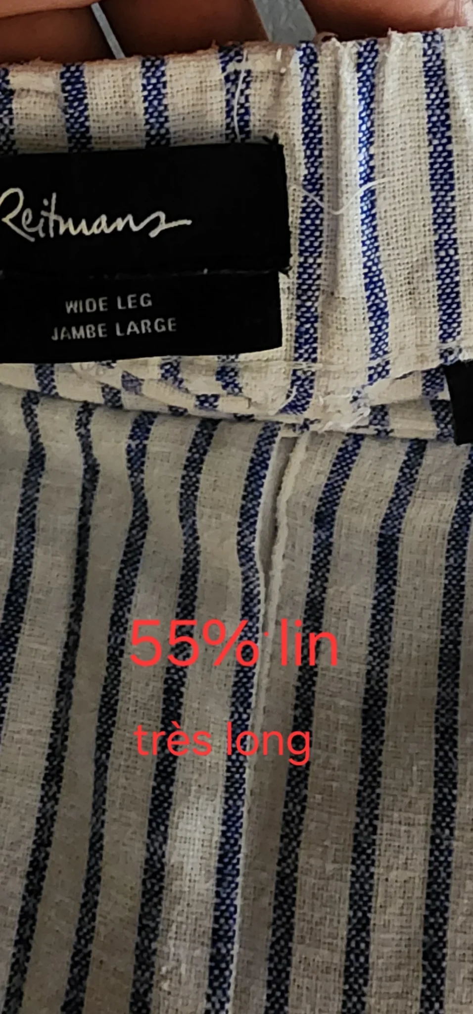 Image for Pantalon Reitmans mélange lin