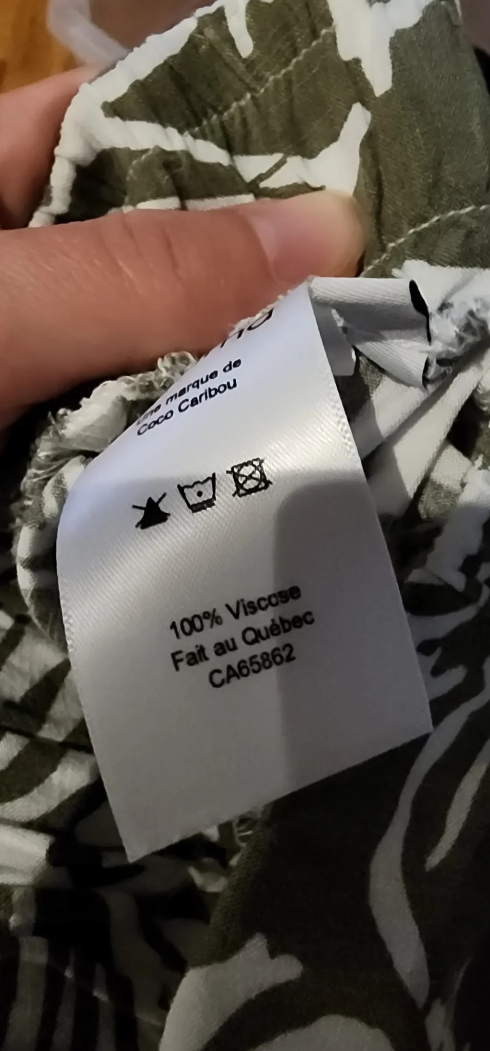 Image for Midi-length skirt made in Quebec