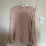 Thumbnail for Wide-sleeved cardigan with a bow