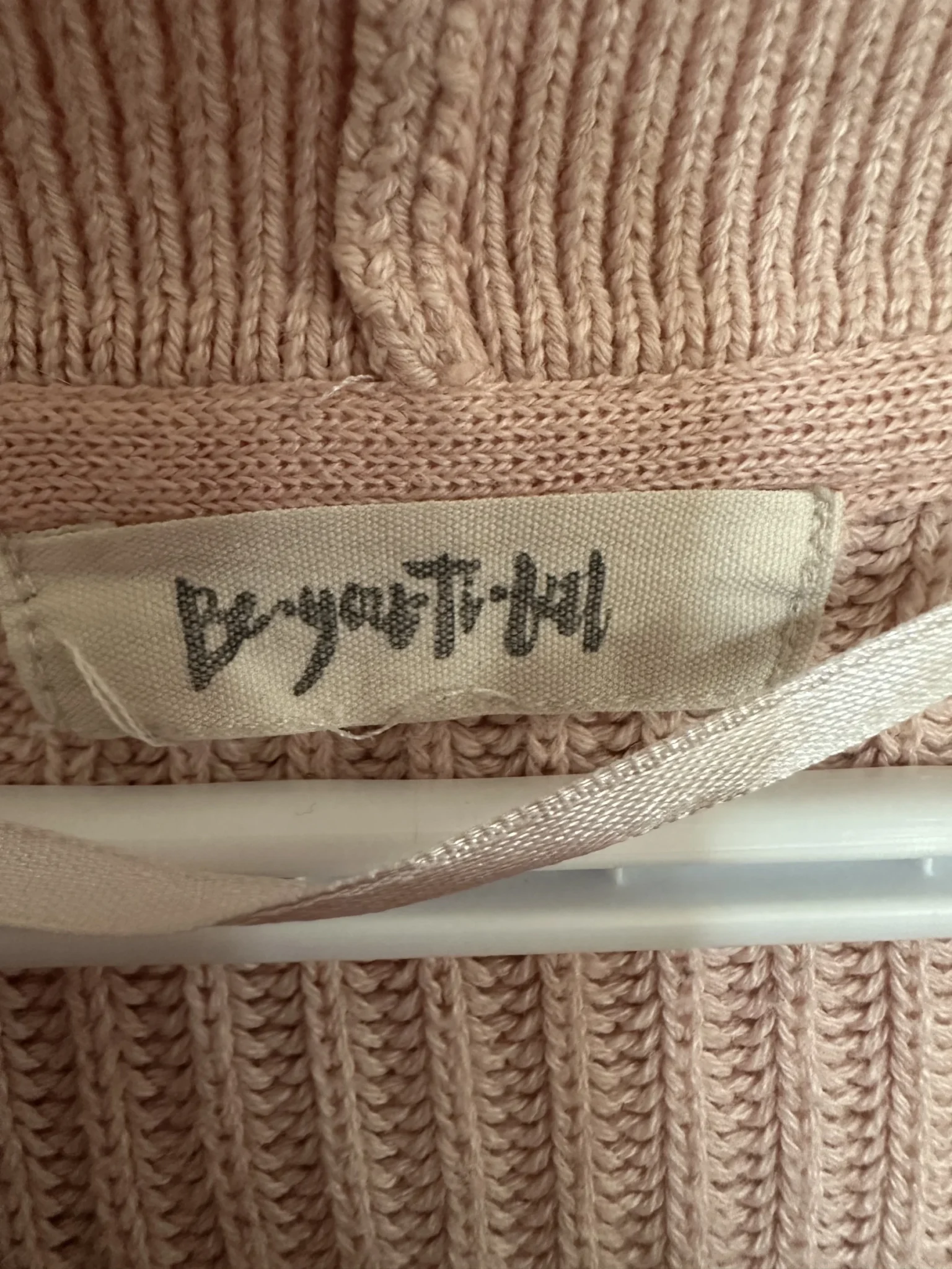 Image for Wide-sleeved cardigan with a bow