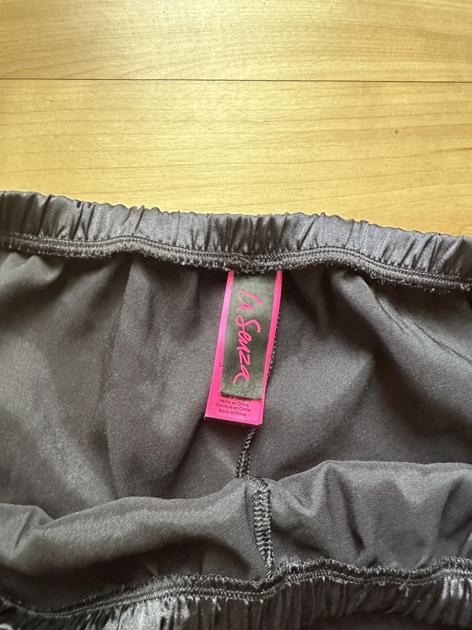 Image for Pyjama shorts with lace detailing