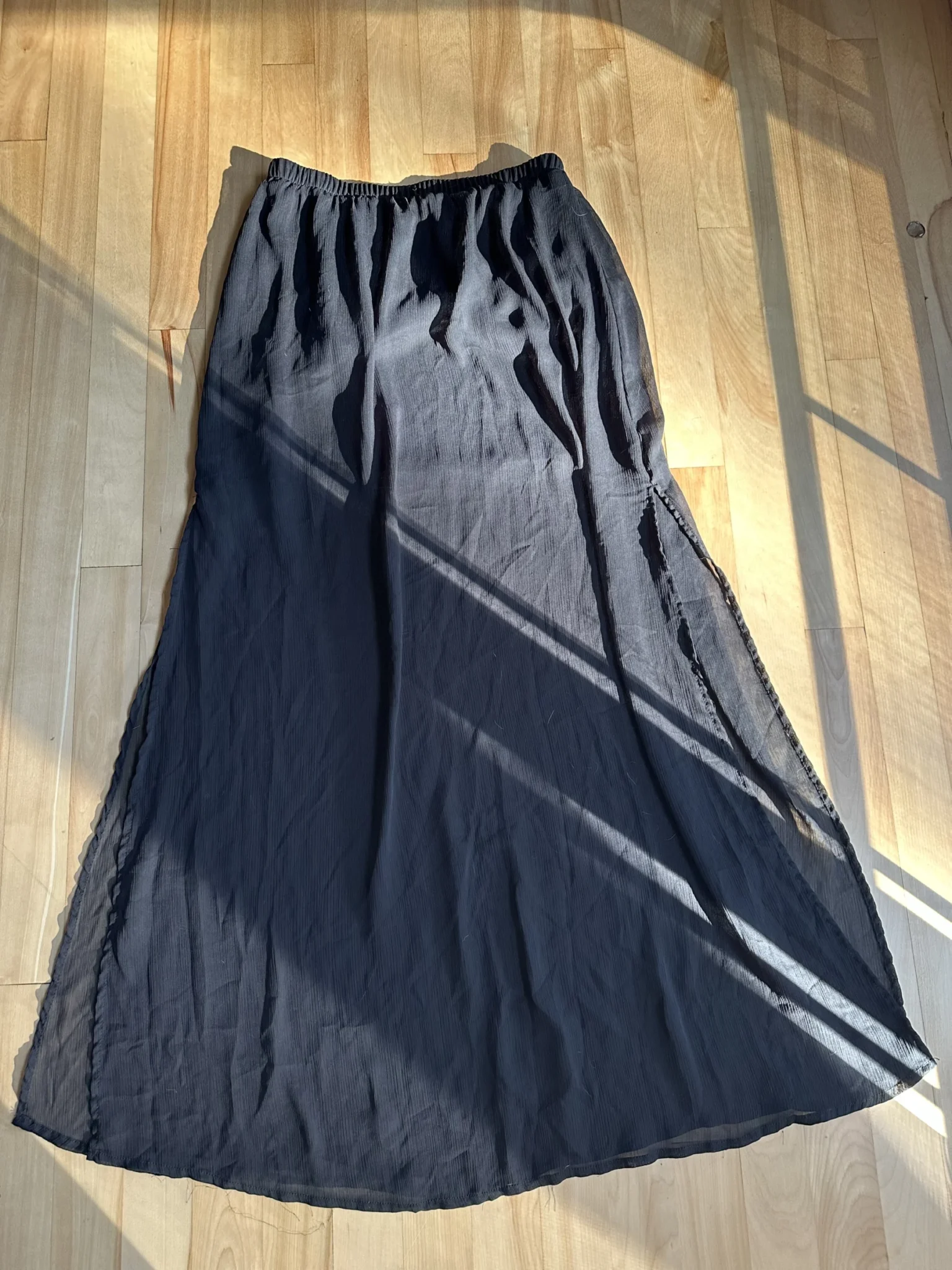 Featured image for Long tulle skirt