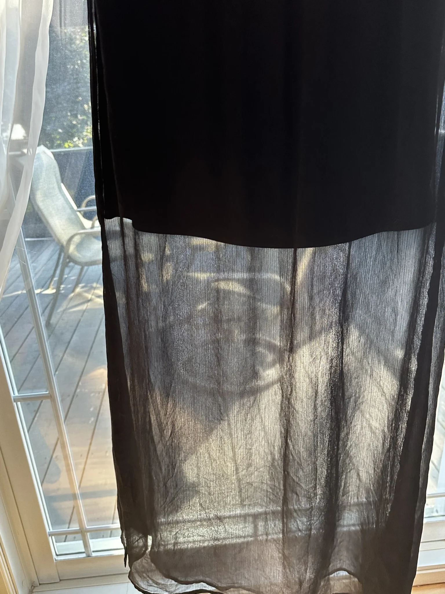 Image for Long tulle skirt