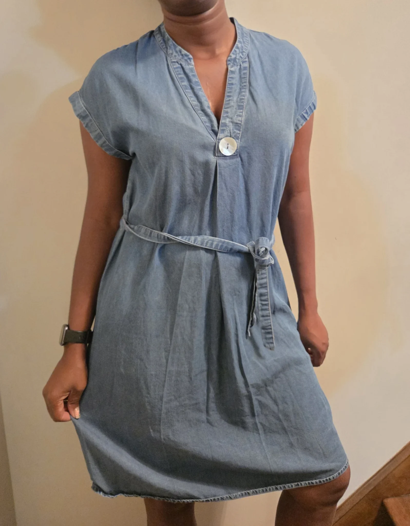 Featured image for Robe en jeans Camaïeu