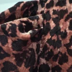 Thumbnail for Dolan Left Coast — Leopard-print velvet jumper — L